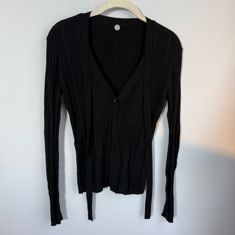 Margaret O'Leary Black Knit Sweater